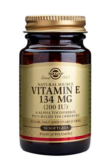 SOLGAR VITAMIN E 134 MG200 IU COMPLEX 50 SOFTGEL